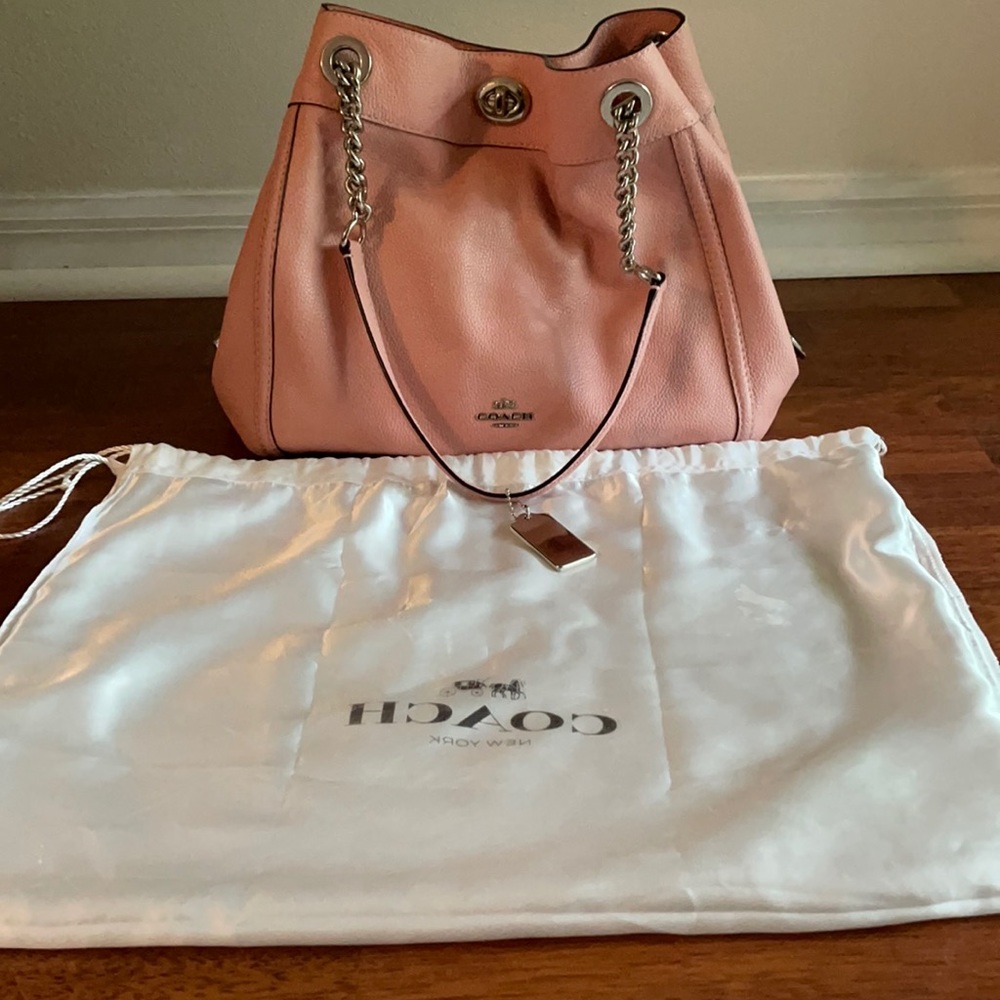 Authentic Pink Coach Purse